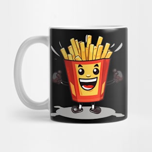 kawaii french fries T-Shirt cute ,potatofood Mug